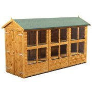 Power 12x4 Apex Potting Shed - Double Door